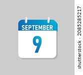 white daily calendar icon... | Shutterstock .eps vector #2085285217