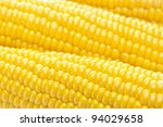 Background Of Ripe Yellow Corn
