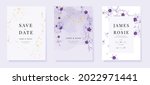 minimal purple wisteria... | Shutterstock .eps vector #2022971441