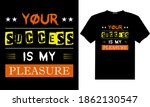 stylish typography t shirt... | Shutterstock .eps vector #1862130547