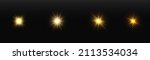 shining golden stars isolated... | Shutterstock .eps vector #2113534034