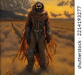 Halloween Scarecrow Creepy...