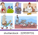 illustration set of humorous... | Shutterstock . vector #229559731