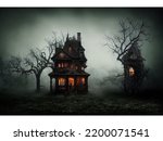 Spooky Halloween House  Creepy...