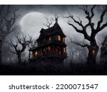 Spooky Halloween House  Creepy...