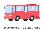 medium bus simple vector... | Shutterstock .eps vector #2160237551