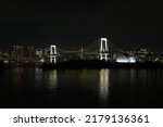 This Is A Night View Of The...