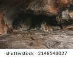 Ancient Rock-cut cave of Badami, India