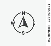 compass vector icon