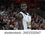 Small photo of Monaco - 02-02-2024: Fenerbahce player #0 Johnathan Motley is seen in action during the Turkish Airlines Euroleague Basketball regular season match between AS Monaco and Fenerbahce Beko in Monaco.