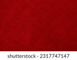 Red velvet fabric texture used as background. red fabric background of soft and smooth textile material. There is space for text.	