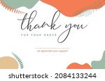 colourful thank you for your... | Shutterstock .eps vector #2084133244
