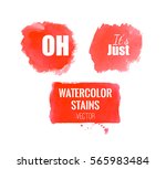 watercolor hand painting... | Shutterstock .eps vector #565983484