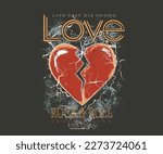  love rock tour artwork. heart...