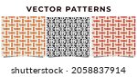 burberry plaid. tartan pattern. ... | Shutterstock .eps vector #2058837914