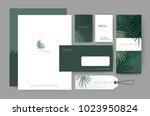 branding identity template... | Shutterstock .eps vector #1023950824