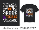 Teacher Of Spooktacular...