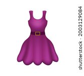 Beautiful Purple Party Dress...