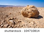Big Stones In Sand Hills Of...