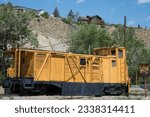 Train for a mine in Helper in Utah (USA)