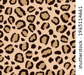 leopard seamless pattern design ... | Shutterstock .eps vector #1965114661