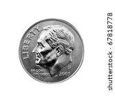 Us One Dime Coin  Ten Cents ...