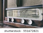 Obsolete Radio In Wooden Case....