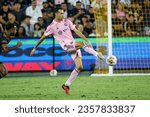 Small photo of Inter Miami's Sergio Busquets (5) in actions during an MLS soccer match against the Los Angeles FC Sunday, Sept. 3, 2022, in Los Angeles.