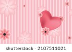 happy valentines day pattern... | Shutterstock .eps vector #2107511021