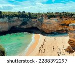 Small photo of A sunny day at Loch Ard Gorge, Port Campbell National Park, Victoria, Australia