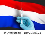vaccination in netherlands.... | Shutterstock . vector #1892025121