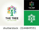 colorful culture tree of life ... | Shutterstock .eps vector #2144849551