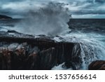 Stormy Waves At Barents Sea ...