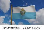 national flag of san marino... | Shutterstock . vector #2152462147