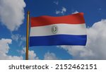 national flag of paraguay... | Shutterstock . vector #2152462151