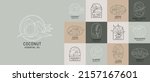 vector set design templates and ... | Shutterstock .eps vector #2157167601
