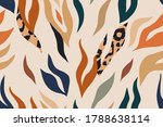 pastel modern leopard skin... | Shutterstock .eps vector #1788638114