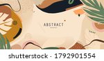 trendy artistic abstract... | Shutterstock .eps vector #1792901554