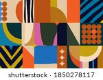 modern abstract artistic... | Shutterstock .eps vector #1850278117