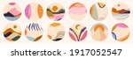 trendy colorful abstract... | Shutterstock .eps vector #1917052547