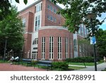 Small photo of State College, Pennsylvania - August 31 2022: Penn State University Park Joab L. Thomas Building