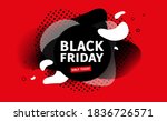 black friday sale banner.... | Shutterstock .eps vector #1836726571