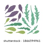 vector illustration of green... | Shutterstock .eps vector #1866594961