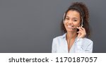 Call Center Worker Isolated On...