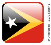 the flag of east timor.... | Shutterstock .eps vector #2173680541