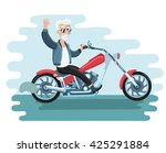Vector Illustration Of Old...