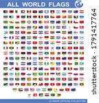 all countries flags official... | Shutterstock .eps vector #1791417764