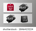 black friday sale lettering... | Shutterstock .eps vector #1846415224