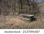 An Abandoned Cement Picnic...