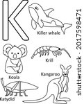 K Animals Names  Alphabet...